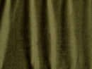 Olive Green Silky Upholstery Fabric - Luxury & Soft