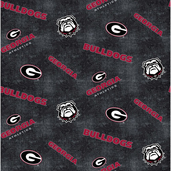 Georgia Bulldogs - Distressed Flannel