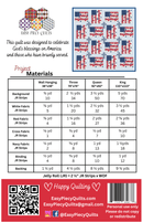 Patriotic Quilt Pattern Bundle