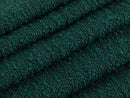 Petrol Green Boucle Upholstery Fabric - Textured & Cozy