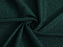Petrol Green Boucle Upholstery Fabric - Textured & Cozy