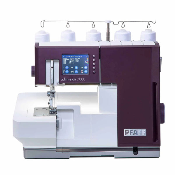 PFAFF® admire™ air 7000 Purple Coverlock Machine