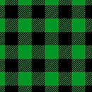 Buffalo Plaid - Green & Black Check (3-Yard Pack)