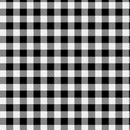 Buffalo Plaid - White & Black Check