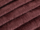 Plum Chenille Upholstery Fabric - Textured & Silky