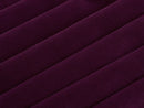 Plum Purple Velvet Upholstery Fabric - Soft & Luxurious