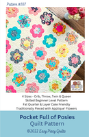 Pocket Full of Posies Quilt - Paper Print Version Mailed