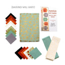 Pumpkin Patchwork Quilted Table Runner Precut Quilt Kit