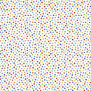 Barely Basics Lots a Dots Quilting Cuddle Rainbow Fabric Per Yard