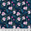 Purple Whispering Blooms Nightshade Quilting Cuddle Fabric Per Yard