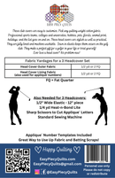 Quilted Golf Head Cover Pattern - Paper Print Version