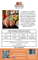 Quilted Pumpkins and Topiary Pattern