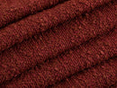 Rust Boucle Upholstery Fabric - Textured & Chic