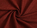 Rust Boucle Upholstery Fabric - Textured & Chic