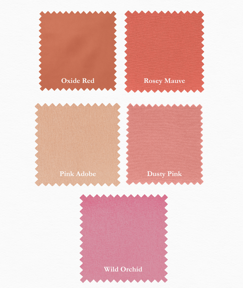 Supreme Solids - One Yard Bundle - 5 pack (Rustic Rose)