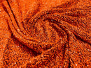 All-Over 5mm Shiny Sequins Stretch Velvet 54" Wide| New Creations Fabric & Foam Inc.