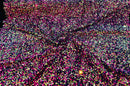 All-Over 5mm Shiny Sequins Stretch Velvet 54" Wide| New Creations Fabric & Foam Inc.