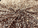 All-Over 5mm Shiny Sequins Stretch Velvet 54" Wide| New Creations Fabric & Foam Inc.