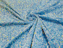 All-Over 5mm Shiny Sequins Stretch Velvet 54" Wide| New Creations Fabric & Foam Inc.