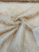 Shaggy Jacquard Faux Ostrich Eye Lash 54" Wide| New Creations Fabric & Foam Inc.