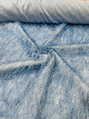 Shaggy Jacquard Faux Ostrich Eye Lash 54" Wide| New Creations Fabric & Foam Inc.