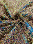 Shaggy Jacquard Faux Ostrich Eye Lash 54" Wide| New Creations Fabric & Foam Inc.