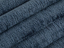 Sky Blue Chenille Upholstery Fabric - Textured & Silky