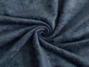 Sky Blue Chenille Upholstery Fabric - Textured & Silky