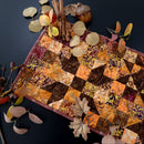 Standout Stars in Falling Leaves Quilted Table Runner Precut Quilt Kit