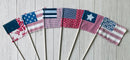 Summer Flags Sewing Pattern - Paper Print Pattern, Mailed