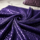 Sword Sequin - 54” Wide – Iridescent Flip Sequin Stretch Fabric