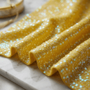 Sword Sequin - 54” Wide – Iridescent Flip Sequin Stretch Fabric