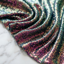 Sword Sequin - 54” Wide – Iridescent Flip Sequin Stretch Fabric