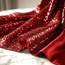 Sword Sequin - 54” Wide – Iridescent Flip Sequin Stretch Fabric