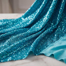 Sword Sequin - 54” Wide – Iridescent Flip Sequin Stretch Fabric