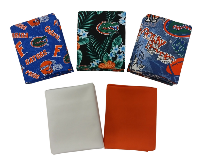 Florida Gators - Fat Quarter Bundle - 10 pack (UF)