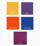 Supreme Solids - One Yard Bundle - 5 pack (Tequila Sunrise)