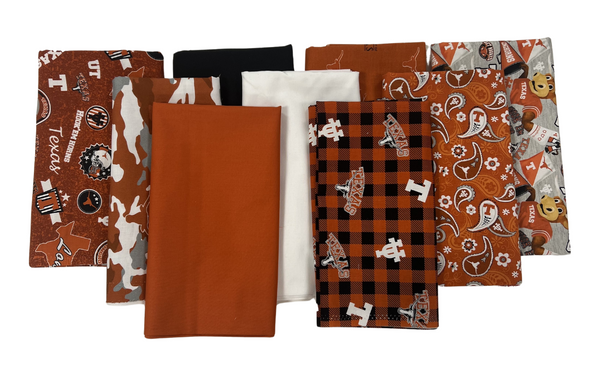 Texas Longhorns - One Yard Bundle - 9 pack