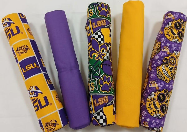 LSU Tigers - One Yard Bundle - 5 pack (Purple)