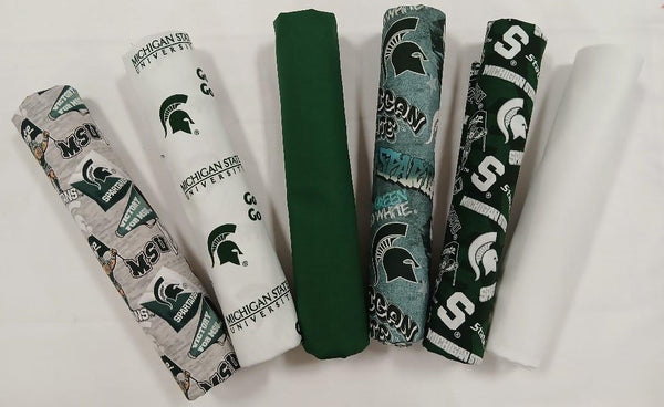 Michigan State Spartans - One Yard Bundle - 6 pack (White)