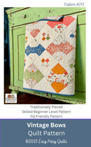 Vintage Bows Quilt Pattern