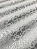 Viper Snake Skin Texture Faux Leather Fabric - 54" Wide - Sold By The Yard