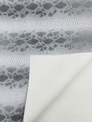 Viper Snake Skin Texture Faux Leather Fabric - 54" Wide - Sold By The Yard