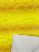 Viper Snake Skin Texture Faux Leather Fabric - 54" Wide - Sold By The Yard