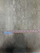 Viper Snake Skin Texture Faux Leather Fabric - 54" Wide - Sold By The Yard