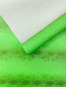 Viper Snake Skin Texture Faux Leather Fabric - 54" Wide - Sold By The Yard