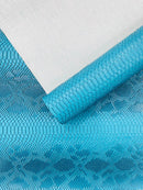 Viper Snake Skin Texture Faux Leather Fabric - 54" Wide - Sold By The Yard