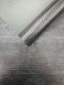 Viper Snake Skin Texture Faux Leather Fabric - 54" Wide - Sold By The Yard