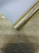 Viper Snake Skin Texture Faux Leather Fabric - 54" Wide - Sold By The Yard