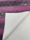 Viper Snake Skin Texture Faux Leather Fabric - 54" Wide - Sold By The Yard